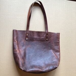 KMM & co Leather Tote Bag Pebbled Leather